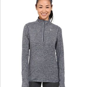Nike Gray Element Quarter Zip M